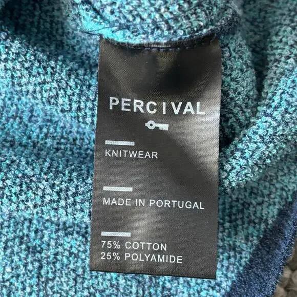 PERCIVAL SLIM FIT KNIT POLO SIZE LARGE - Picture 7 of 7